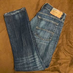 Denim & Supply Ralph Lauren Men's Straight Jeans in Dark Blue Wash